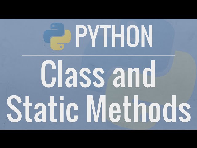 Understanding Python Classes