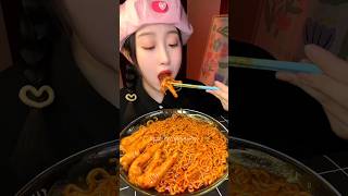 ????ASMR EATING SHOW. Asmr Chinese Eating Spicy Fire Noodles.AsmrEatingShow2 shorts asmr mukbang