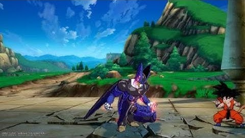 #DBFZ #CELL Midscreen 2S (2)-6H Loops [DRAGON BALL FIGHTERZ] Demonstration