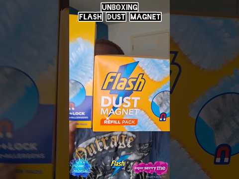 UNBOXING THE FLASH DUST MAGNET FROM SuperSavvyMeUK