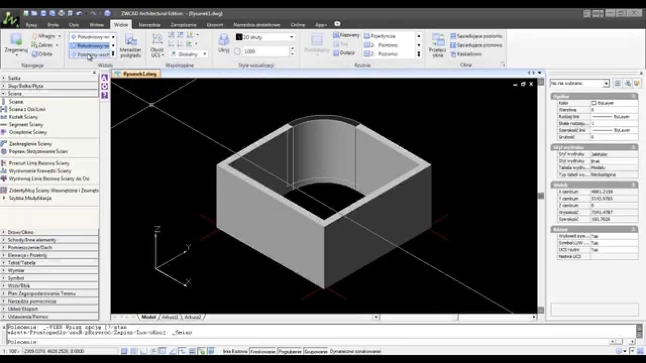 zwcad architecture