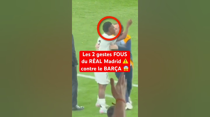Il a JETÉ ça sur l’ARBITRE 😱 #realmadrid #vinicius #mbappe #rudiger #barca #fcbarcelona