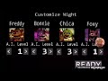 juego  snake y un  scrimer de golden freddy