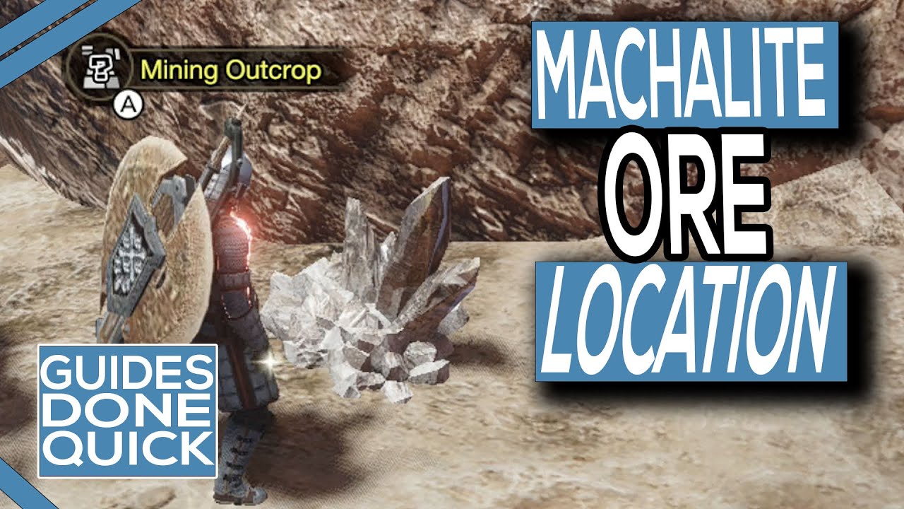 Where To Find Machalite Ore In Monster Hunter Rise