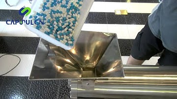 Capsule polishing machine