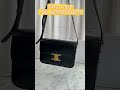 Celine Classique Triomphe Bag Shiny Calfskin Black Review #bag #review #shorts