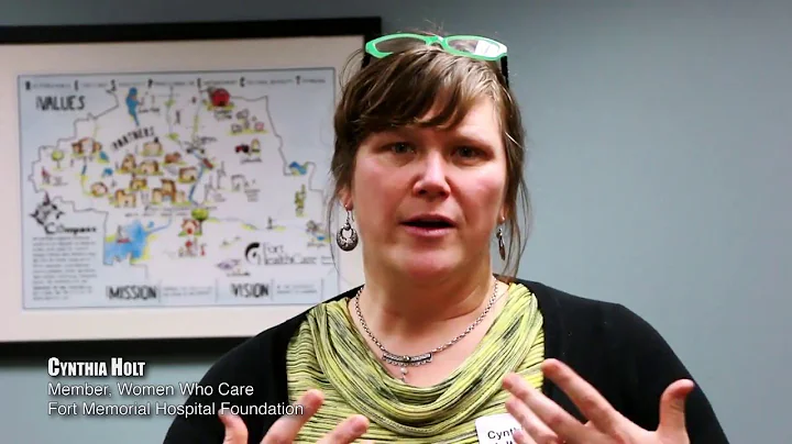 Cynthia Holt for "Women Who Care"