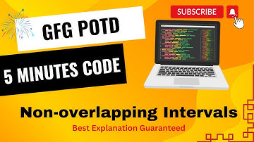 Non-overlapping Intervals | GFG POTD | 5 Minutes Code | GeeksForGeeks | DSA | Greedy