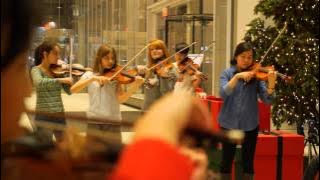 Flash Mob at the Bank of America Tower - CMC @ NY - Chamber Music at Its Best!
