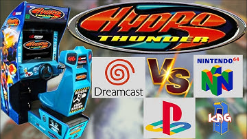 Hydro Thunder! Arcade to Console Comparison - Ranking Console Versions!