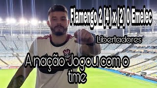 Flamengo 2 [4] x [2] 0 Emelec - Estamos nas Quartas de finais da Liberta.