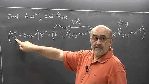 ICTP Relativistic quantum mechanics | Lecture 15: Spinors