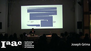 IAAC Lecture Series 2015 - Joseph Grima