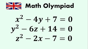 British Mathematical Olympiad | Nice System of Equations