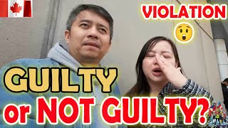 NAPAATTEND NG COURT HEARING | GUILTY OR NOT GUILTY? | ANG LAKI NG PENALTY | BUHAY CANADA