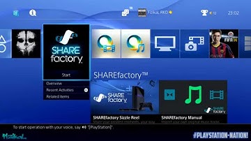 PS4 Update 1.70 features: "HDMI Capture, Share factory and more"!