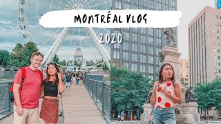 MONTRÉAL SUMMER VLOG 2020 | French Canada, Food Travel, Old Montréal, Long Weekend | Fansi Lantana