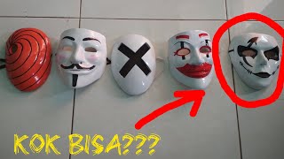 Cara membuat topeng untuk pemula (jabbawockeez) | topeng dari bubur kertas untuk pemula | urbex