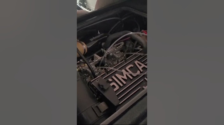 Talbot matra murena 2.2 engine