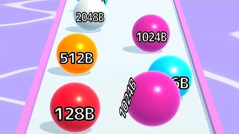 Ball Run 2048 💸🎱🏀 MAX LEVELS!! All Levels Gameplay Walkthrough Android, iOS NEW UPDATE