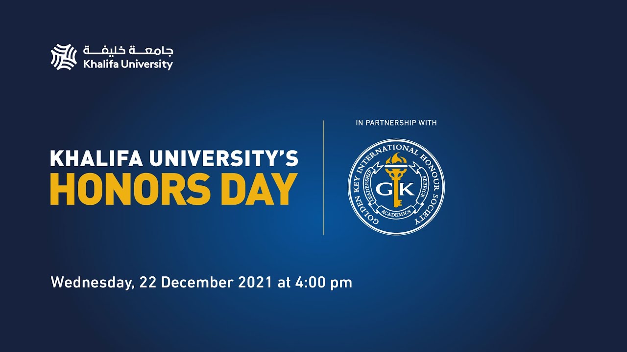 Khalifa University's Honors Day 2021