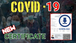 How to Download Covid - 19 Vacation Certificate in 2025 l U.D.India