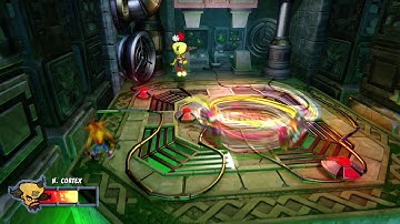 Crash Bandicoot 3 N. Sane Trilogy 100% Walkthrough Part 43 - N. Cortex + Ending 2 (No commentary)