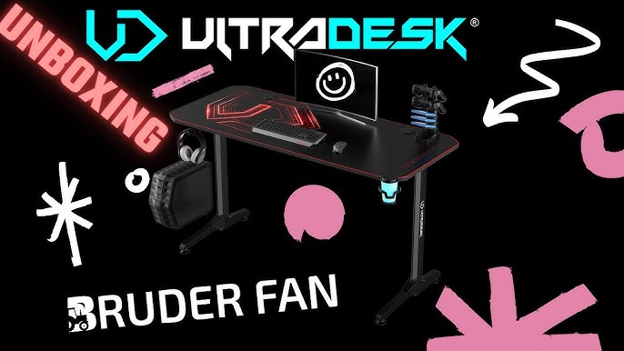 Ultradesk FORCE - Assembly Tutorial - Gaming Desk 