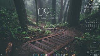 Elegant Theme For Windows PC With Rainmeter And Sonder Skins In 2020