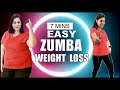 Easy 7 Mins Zumba Workout For Weight Loss For Beginners 🔥 Best Home Workout To Lose Weight