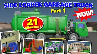 Side Loader Garbage Truck in Our Learning Neighborhood