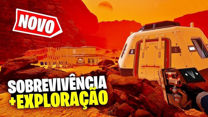 JOGO DE SOBREVIVÊNCIA e EXPLORAÇÃO NO ESPAÇO! CAÍMOS EM UM PLANETA