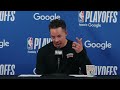 Mitch Johnson on Spurs Decision Making Against the Timberwolves in Game 1