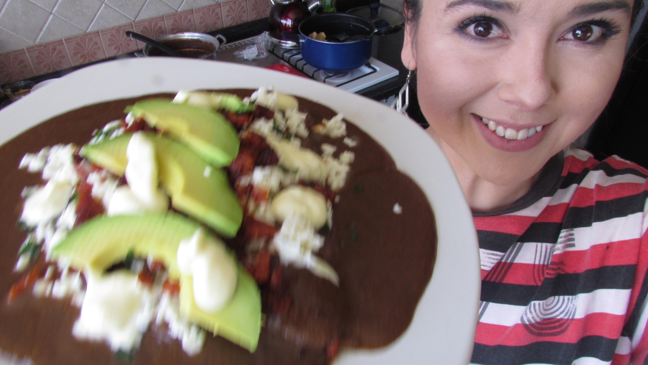 Arriba 97+ imagen receta de enfrijoladas jauja cocina mexicana