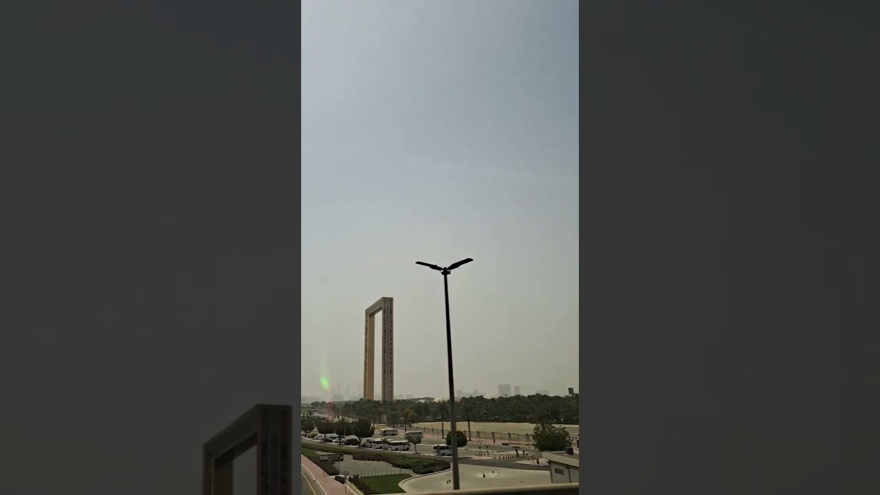 Incredible Dubai Frame Views🇦🇪✨️