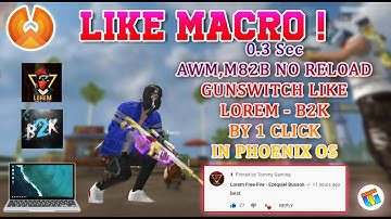 HOW TO USE DOUBLE SNIPER LIKE B2K AND LOREM IN PC | HOW TO USE SNIPER MACRO IN BLUESTACKS