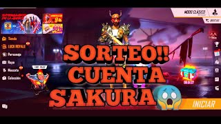 GRAN SORTEO DE CUENTA SAKURA!! [FREE FIRE]