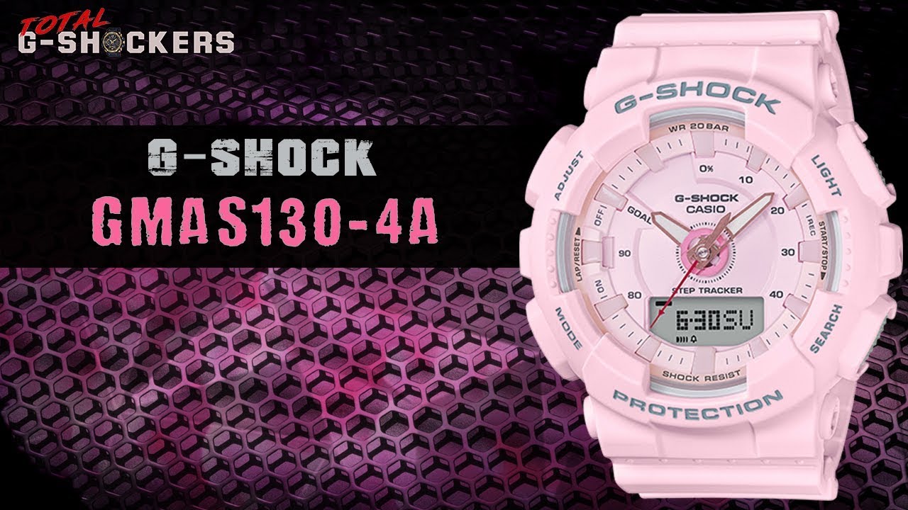 Reloj Casio G-Shock GMAS130PA4ADR Dama