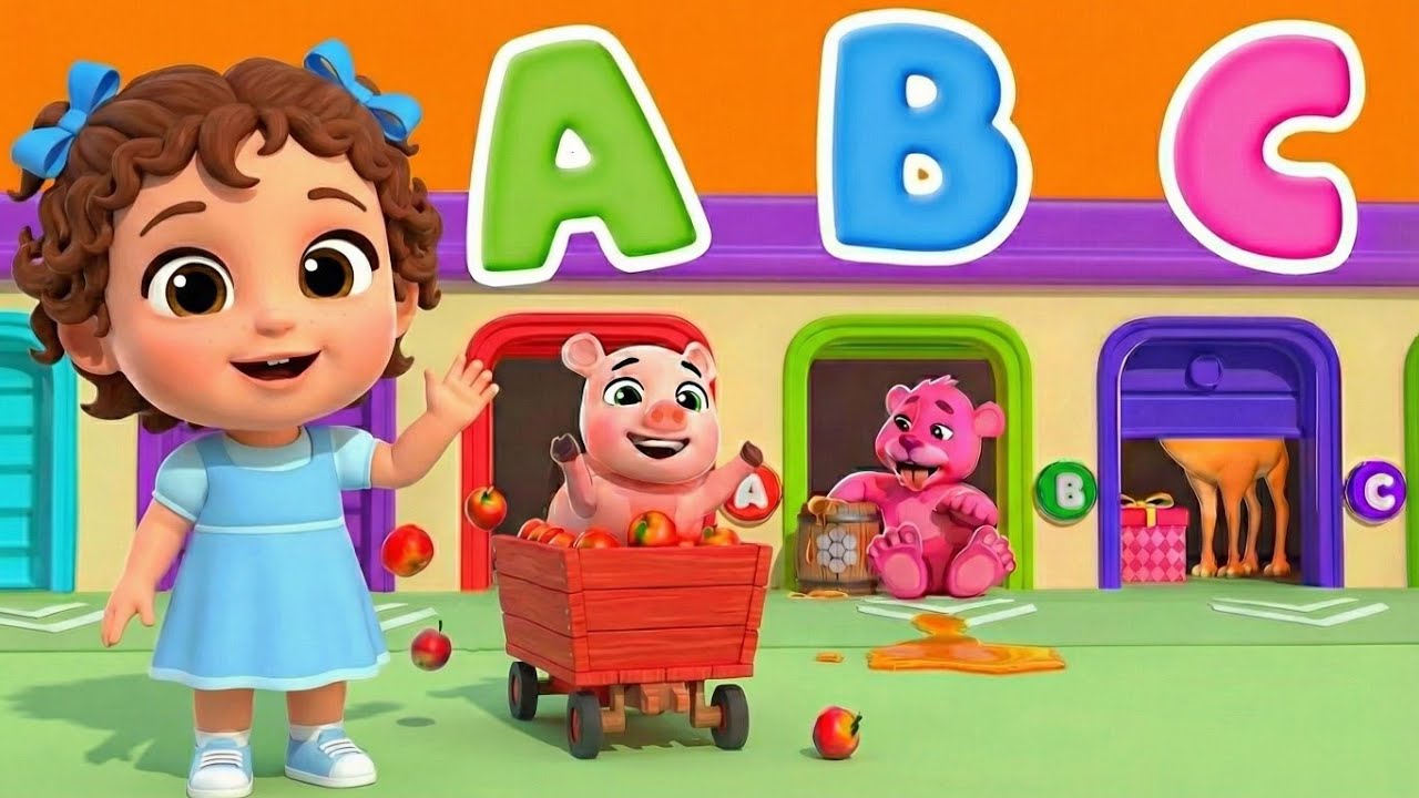 ABC Song | Learn the Alphabet | Child Toon TV Rhymes & Original Kids Songs