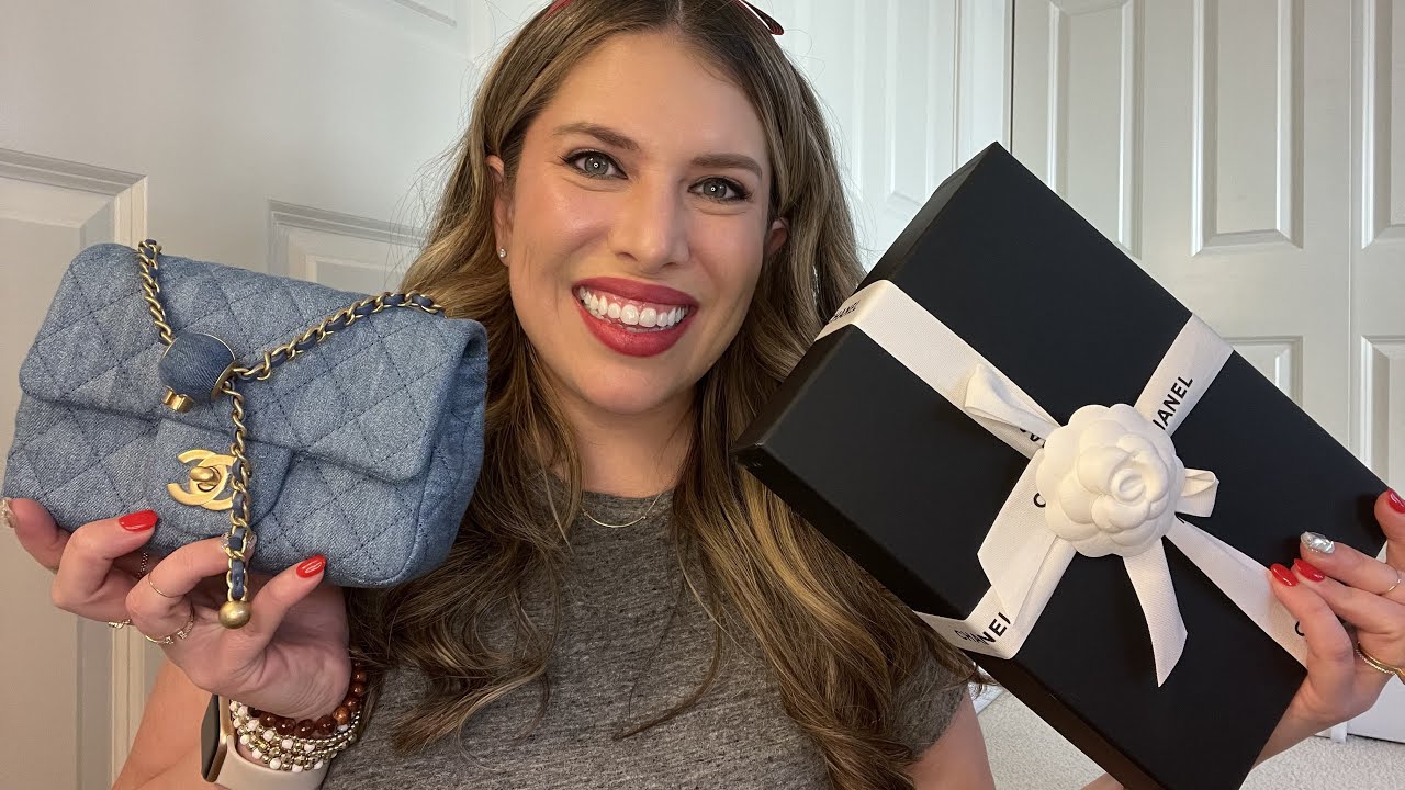 Chanel MINI 22 with PEARLS UNBOXING! + What FITS inside!? Spring Summer  2023 Handbags 