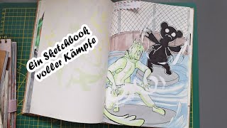 Sketchbooktour - Hemabuch voller Arenakämpfe