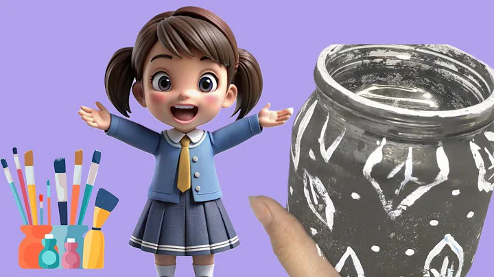 How to PAINT a Glass Jar / EASY DIY Tutorial /  Will not peel or chip / BEGINNER