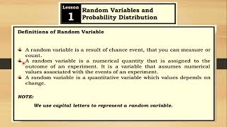 Statitics and Probability Module 1 Part 2