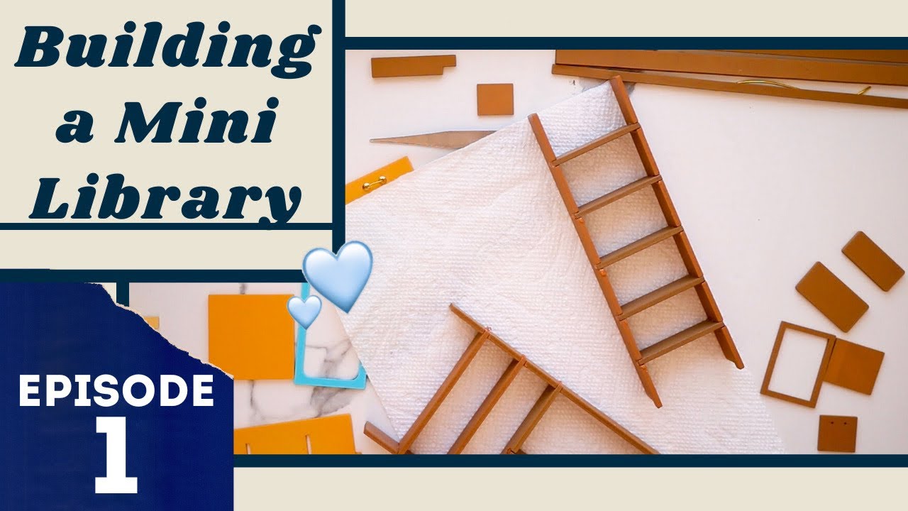 Building a Mini Library || Episode 1 - YouTube