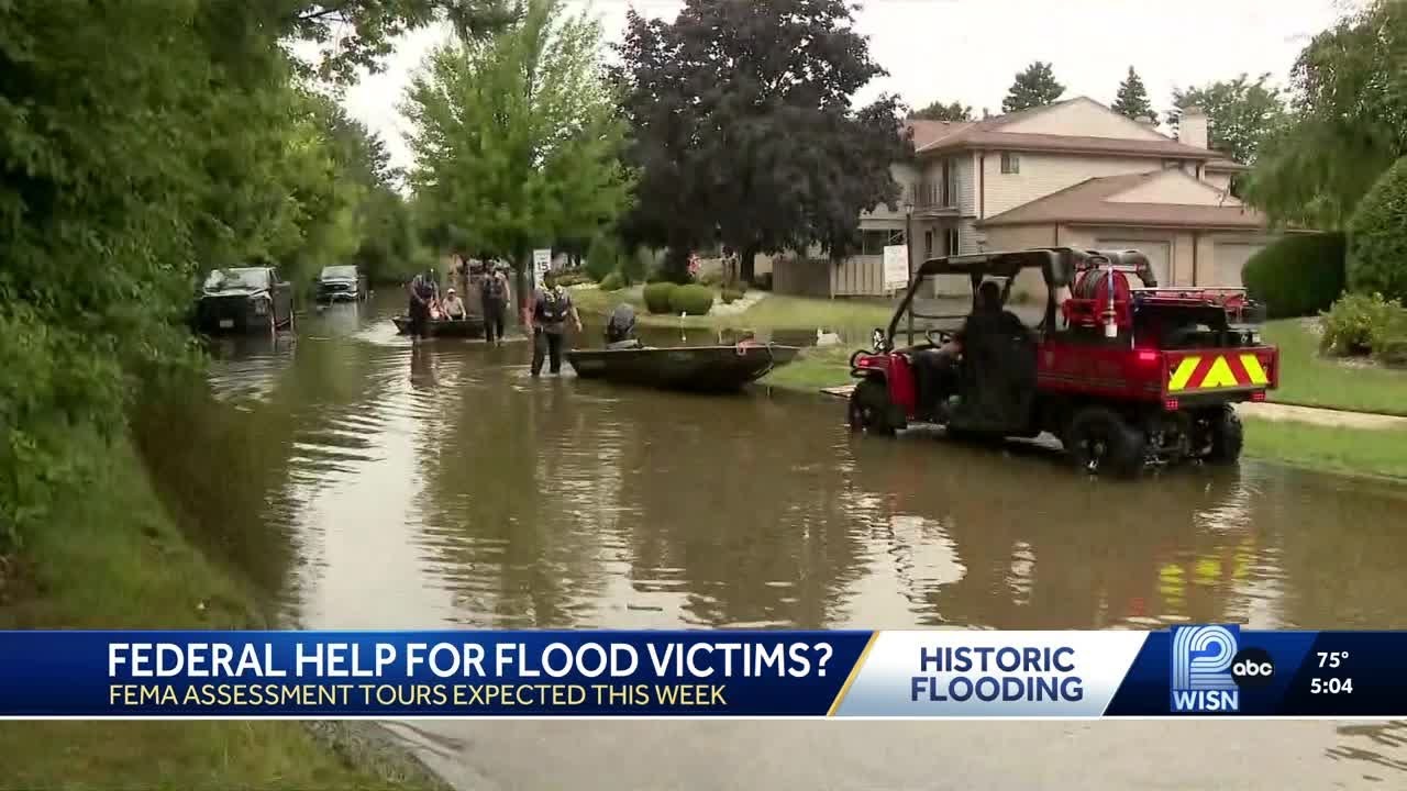 FEMA team prepares to arrive in Wisconsin this week to begin assessing flood damage