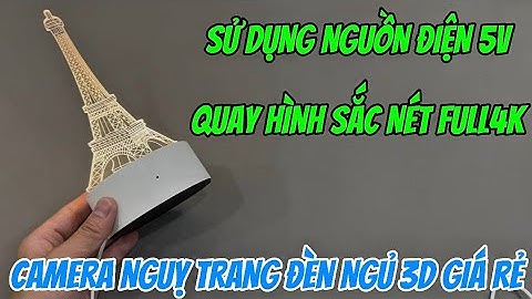 Camera nguỵ trang đèn ngủ 3d GIÁ RẺ , đèn ngủ gắn camera giấu kín kết nối điện thoại xem từ xa