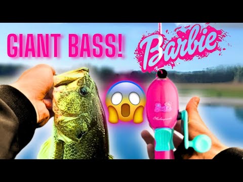 Catching Giants With a BARBIE Rod!