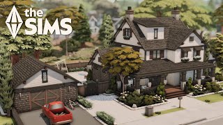 Big Craftsman Family Home The Sims 4 Build Tour No Cc