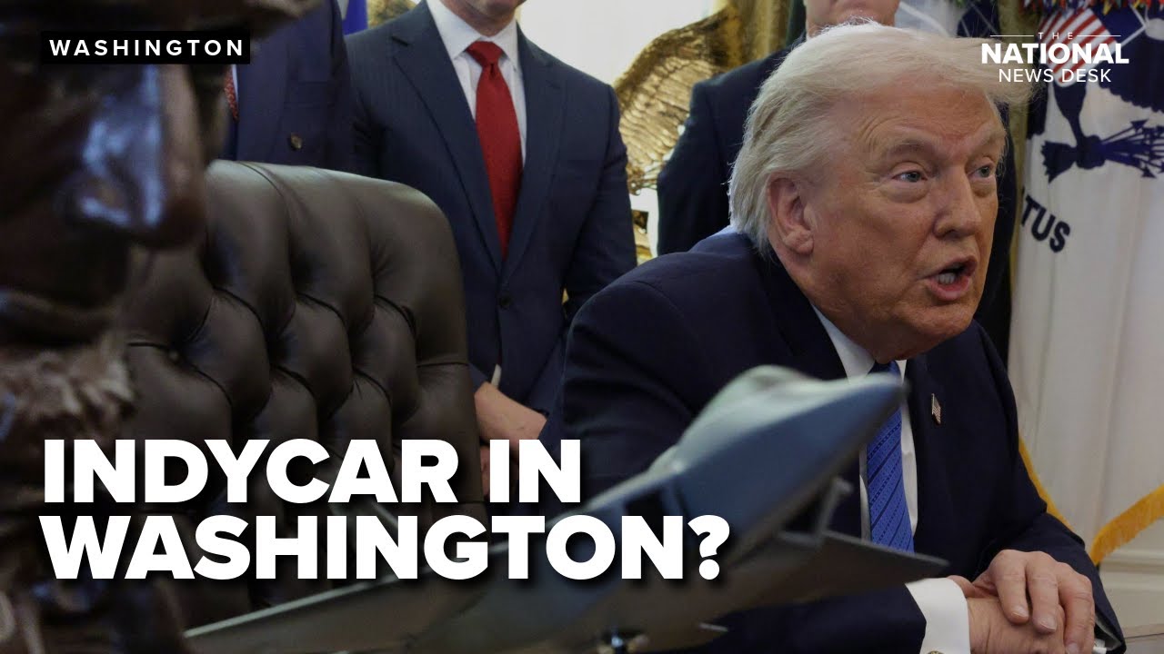 Trump says he’s bringing the IndyCar to Washington, DC
