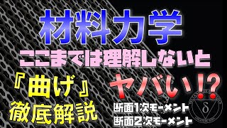 07-2 曲げの基本知識を総復習!これ1本で曲げの基本を理解しよう（材料力学・構造力学）